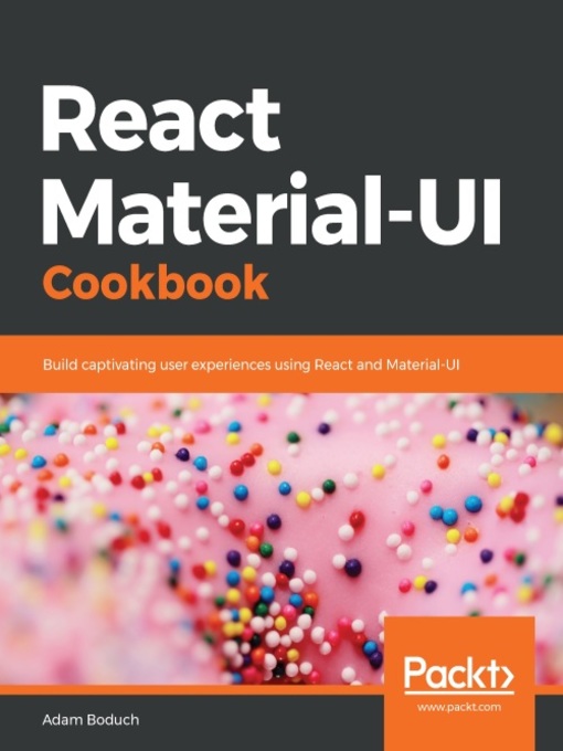 Title details for React Material-UI Cookbook by Adam Boduch - Wait list